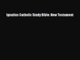 Read Ignatius Catholic Study Bible: New Testament PDF Online