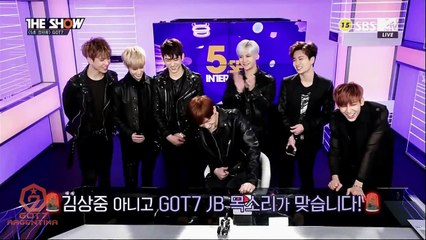 [SUB ESP] GOT7 -5 Seconds Interview  The Show  (151013)