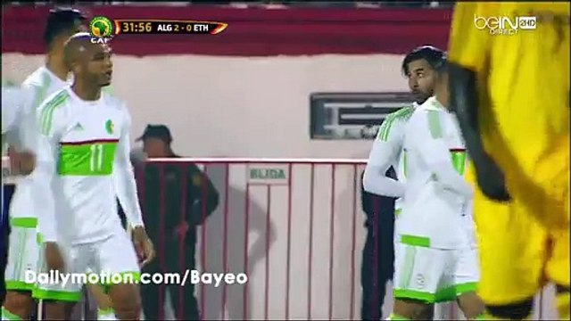 Islam Slimani Goal - Algeria 2-0 Ethiopia - 25.03.2016