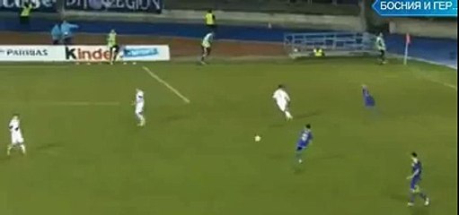 Luxembourg vs Bosnia-Herzefovina 0-1 Edin Dzeko Goal  (Friendly) 25-3-2016