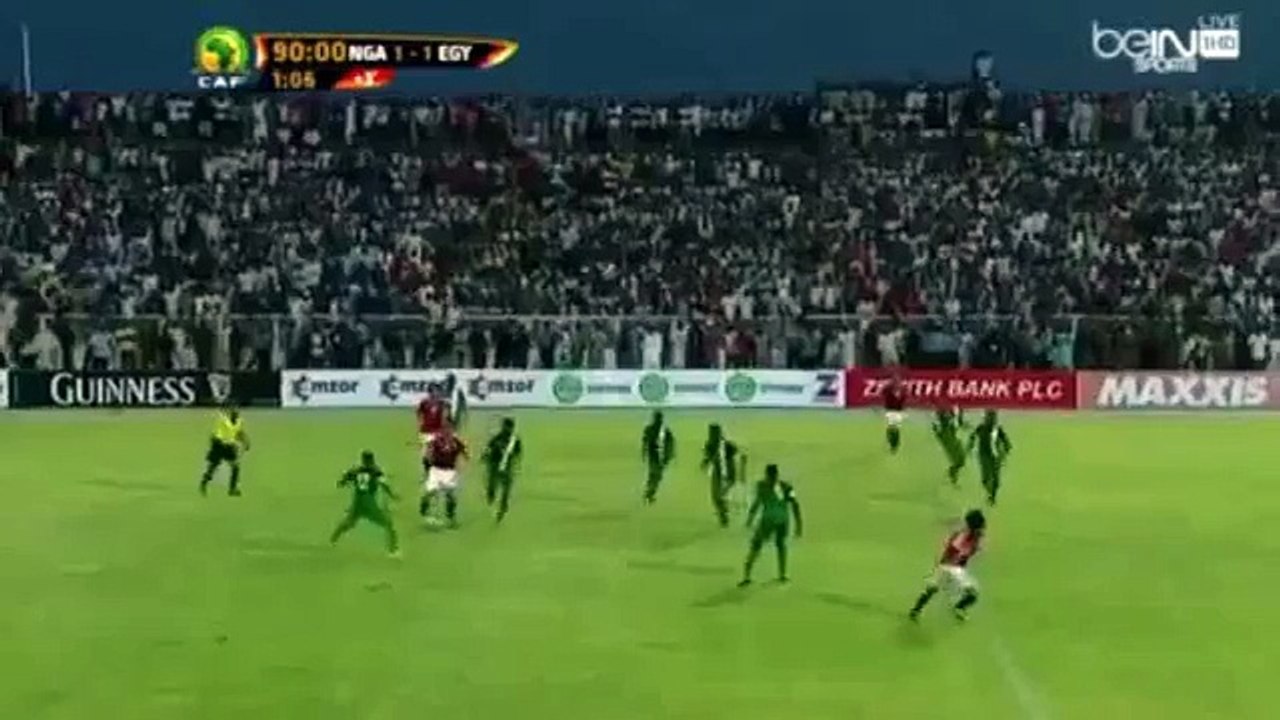 Mohamed Salah Goal - Nigeria 1-1 Egypt - 25_03_16