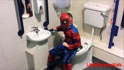 Spiderman Cartoon Spiderman vs Batman, caught Farting Real life, Superhero Battles