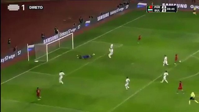 Cristiano Ronaldo Incredible Miss - Portugal - Bulgaria - 25.03.2016