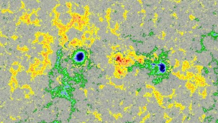 Giant Filament, Big Volcano Erupts | S0 News April 23, 2015