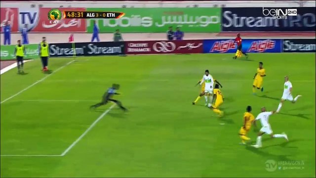 3-0 Sofiane Feghouli Goal CAF Nations Cup Qual. Group J - 25.03.2016, Algeria 3-0 Ethiopia