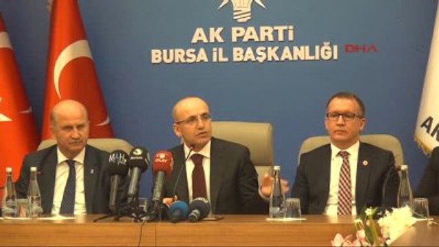 Bursa - Başbakan Yardımcısı Şimşek: Kişisel Verilerin Korunması Yasası Çok Önemli Bir Reform