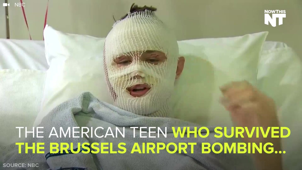 19-Year-Old Who Survived Belgium Airport Bombing Speaks Out From His Hospital Bed