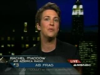 MSNBC Ft. Rachel Maddow "The Gay Bomb" (6/12/07)