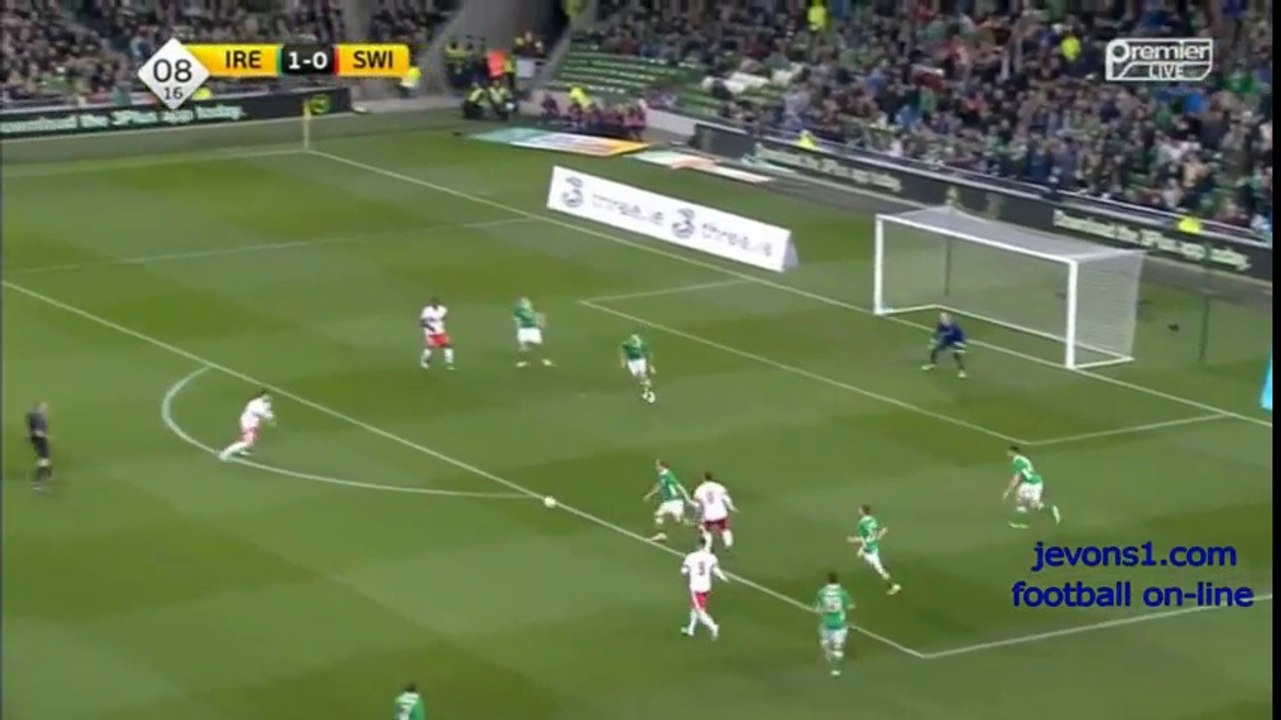 Ireland 1-0 Switzerland - All Goals & Highlights - 25-03-2016