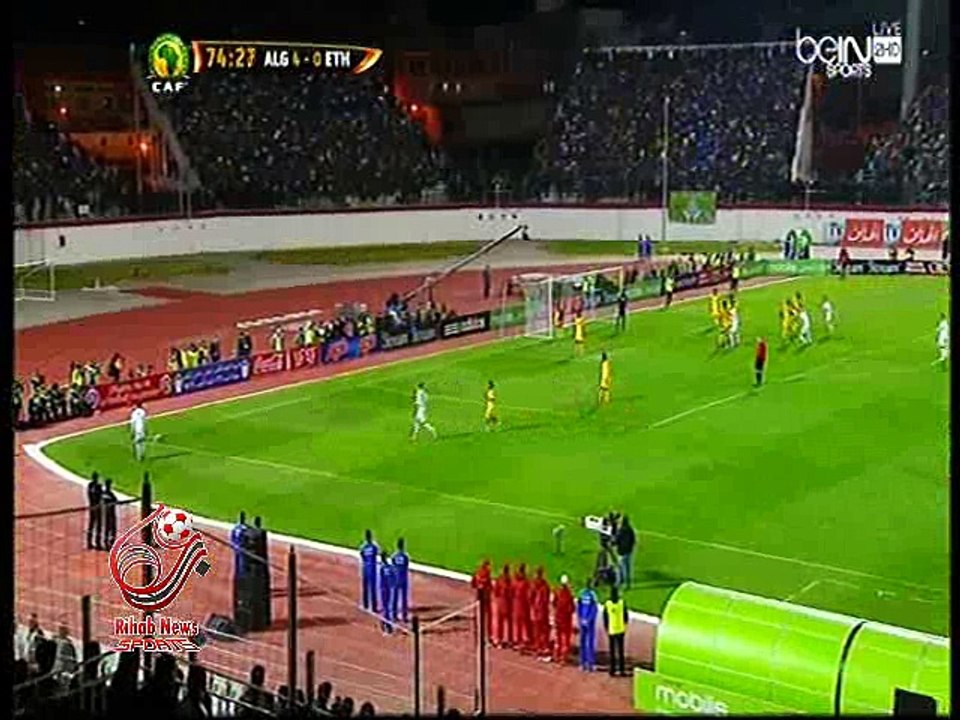 اهداف مباراة ( الجزائر 7-1 إثيوبيا ) تصفيات كأس أمم أفريقيا