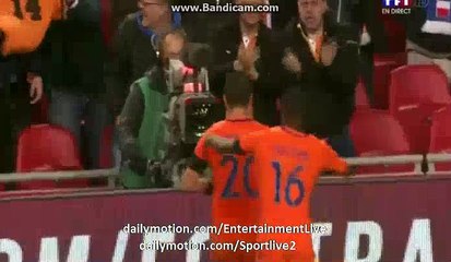 Ibrahim Afellay 2:2 | Netherlands 2-2 France 25.03.2016 HD