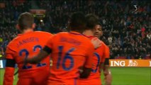 2-2 Ibrahim Afellay Goal International  Friendly - 25.03.2016, Holland 2-2 France