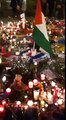 Another video has surfaced of a Palestinian supporter removing Israeli flags from the memorial site of the Brussels terrorist attacks and replacing them with Palestinian flags.