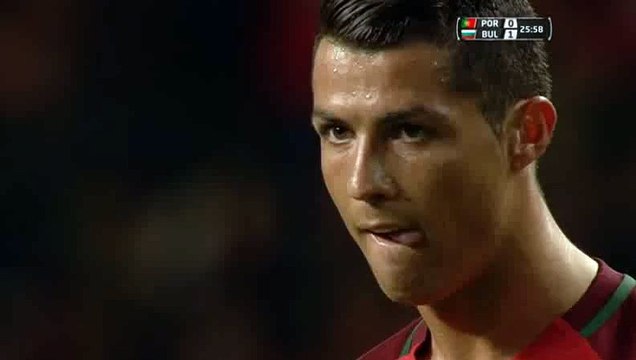 Cristiano Ronaldo// Amazing Free-Kick - Portugal vs Bulgaria //HD//