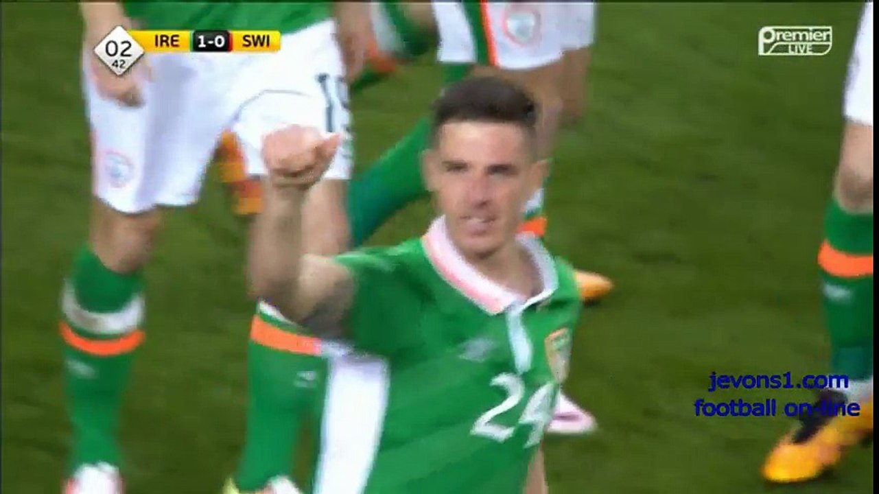 Ireland 1 – 0 Switzerland All Goal and  Highlights HD