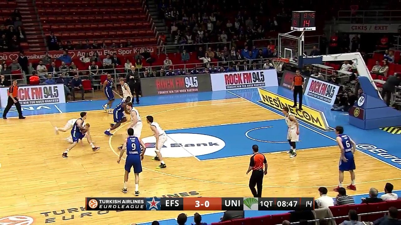 Highlights: Anadolu Efes Istanbul-Unicaja Malaga