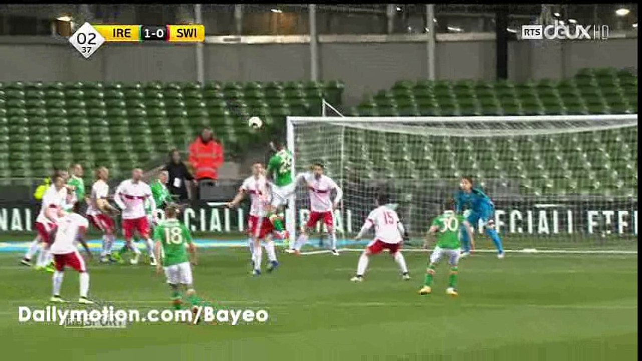 All Goals & Highlights HD - Ireland 1-0 Switzerland - 25-03-2016 Friendly Match