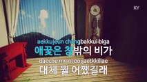[노래방 / 반키올림] 비가 내리면 (Feat.Ravi Of VIXX) - 멜로디데이 (KARAOKE / MR / KEY  1 / No.KY78593)