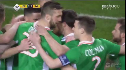 Ireland 1 - 0 Switzerland Highlights 25-03-2016