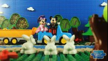 ♥ LEGO Mickey Mouse Clubhouse BBQ PARTY AT DONALD DUCK HOUSE (Episode 3)  Old Cartoons