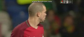 Pepe super power shoot  - Portugal 0-1 Bulgaria 25-03-2016
