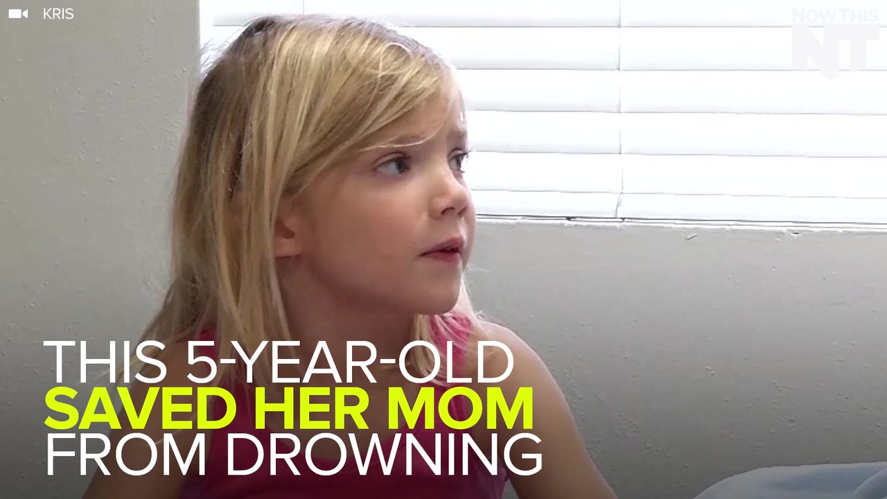 5-Year-Old Saves Her Mom From Drowning