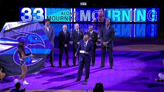 Charlotte Hornets Honor Alonzo Mourning