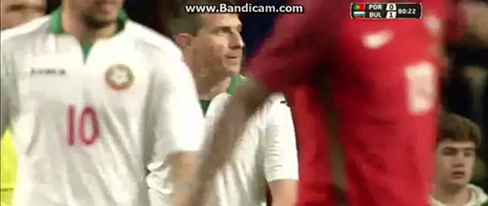 Luis Nani incredible Miss - Portugal 0-1 Bulgaria 25.03.2016