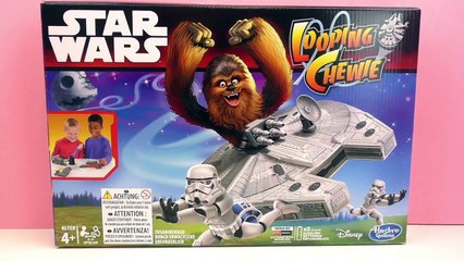 Jeu Disney Star Wars Looping Chewie – Catapulter le vaisseau de Chewbacca – Hasbro Unboxin