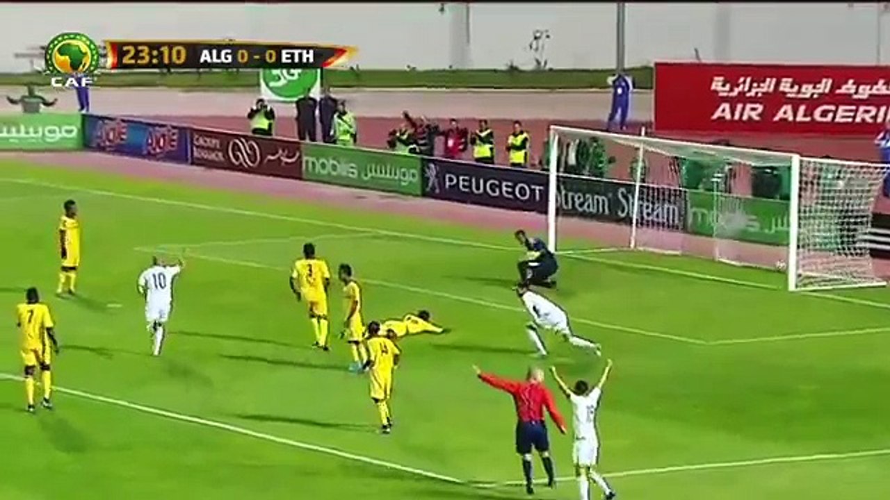 Algérie 7-1 Ethiopie الجزائر 7-1 اثيوبيا تصفيات كأس أمم افريقيا