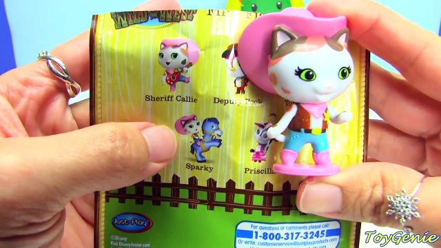 Sheriff Callies Wild West Play Doh Surprise Eggs Toby Sheriff Callie Blind Bags