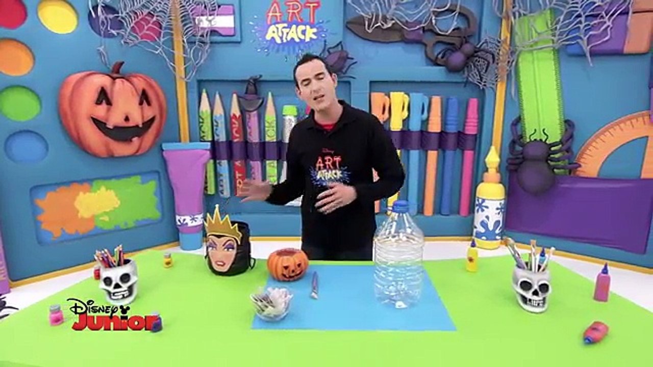 Art Attack - Le panier d'Halloween - Disney Junior - VF