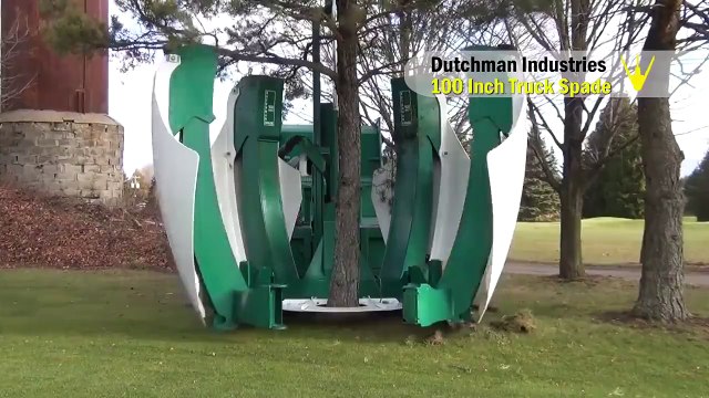 Máquina que move árvores