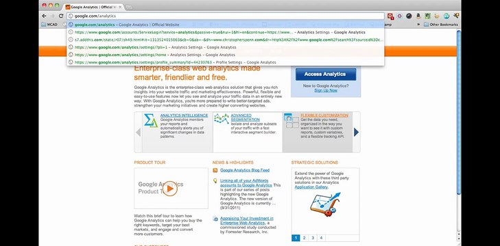 Google Analytics - How to set up a Google Analytics account