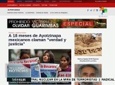 A 18 meses de Ayotzinapa mexicanos exigen verdad y justicia