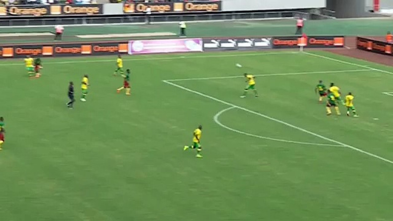 Sebastien Bassong Amazing Goal - Cameroon vs South Africa 1-1 (CAN Qualification 2016)