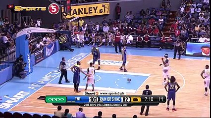TNT VS RAIN OR SHINE - Q4   Commissioners Cup 2016