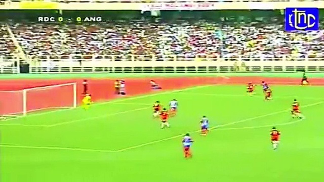 Cedric Bakambu Goal - D.R. Congo 1-0 Angola (Africa Cup of Nations Qualification 2016)