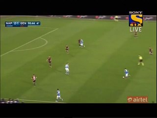 OMAR EL KADDOURI Amazing Goal Napoli vs Genoa 3-1 All Goals Highlights