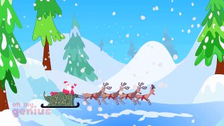 Rudolph, the red nose reindeer | Christmas Song | Rhymes
