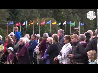 Cérémonie de clôture Junior Ryder Cup 2014
