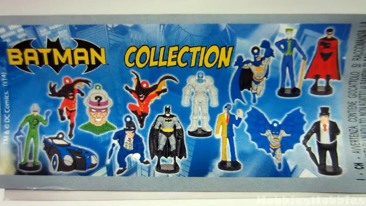 Batman Surprise Eggs Unboxing Kinder Surprise Like Chocolate Huevos Sorpresa Superhero Fig