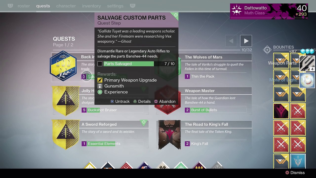 Destiny Taken King  How to Get Fabien Strategy, Ace of Spades and or Tlaloc