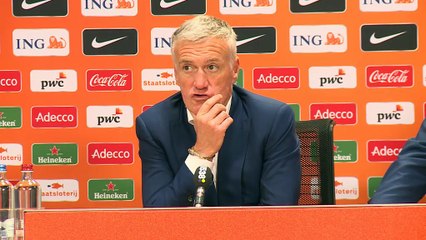 Bleus - Deschamps : ''Je retiens le positif"
