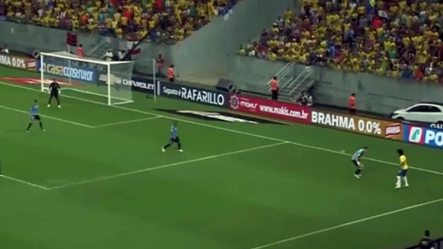 Douglas Costa Goal Brazil vs Uruguay 1-0 2016 HD
