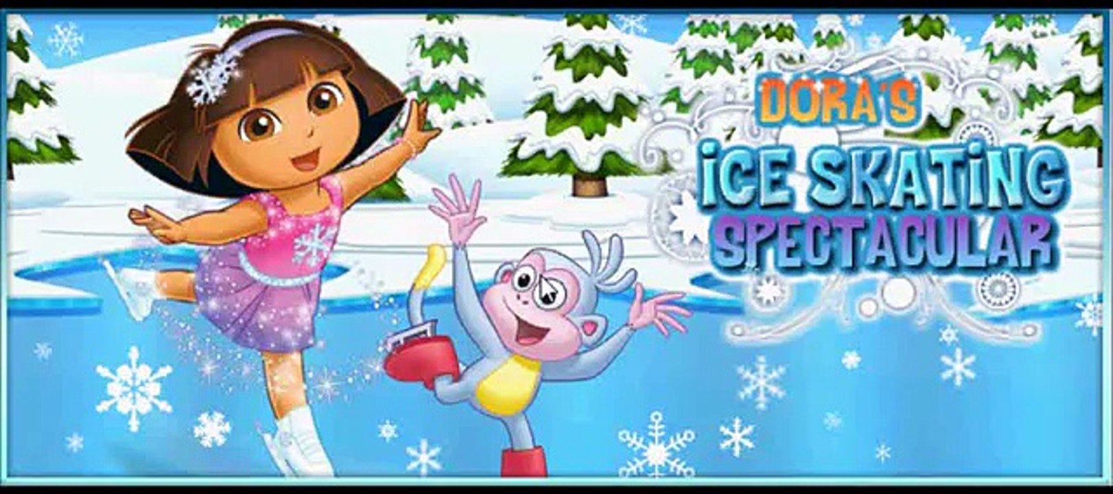 Dora the Explorer Adventure Doras Ice Skating Spectacular Game