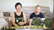 Asian Dad reacts to my Youtube videos!
