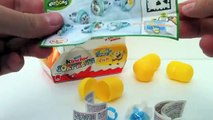 Kinder Surprise Eggs Unboxing Spongebob gift toy pack 6 familiar. Part 3 of 6