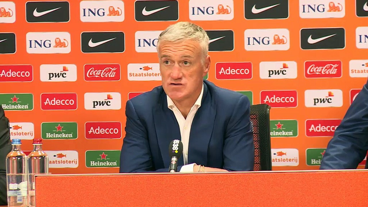 Bleus - Deschamps : ''Un bel hommage à Cruyff"