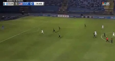 Carlos Ruiz Goal ~  Guatemala vs USA 2-0